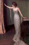 Perry, Lilla Calbot Lady in an Evening Dress France oil painting reproduction